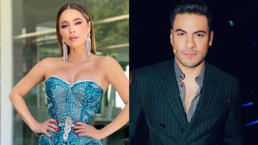 Cynthia Rodríguez luce su cinturita con pequeño 'look' en TV Azteca y Carlos Rivera cae rendido