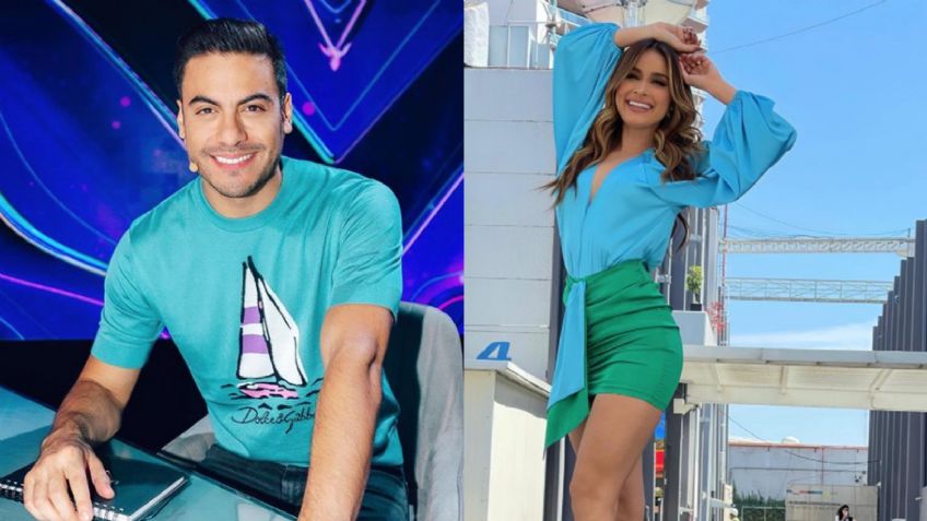 Cynthia Rodríguez presume pierna con tremendo 'outfit' y derrite a Carlos Rivera: "Qué chulada"