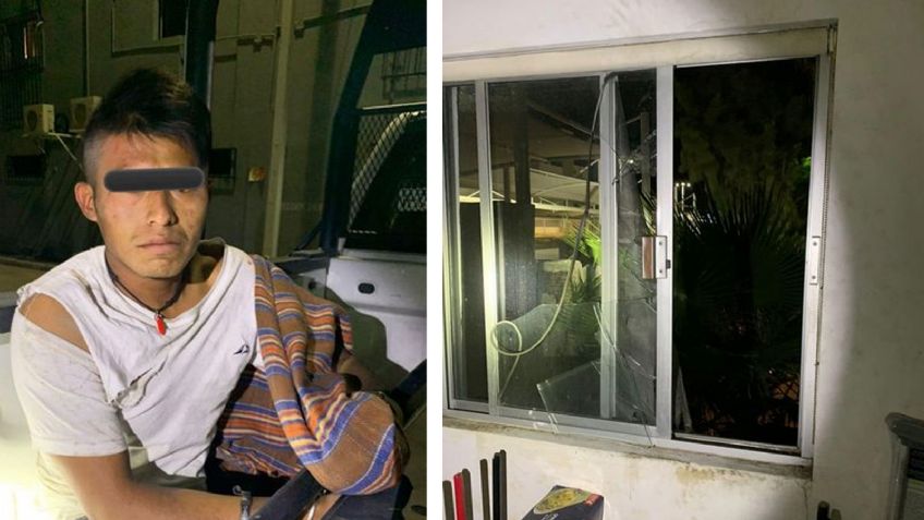 Sorprenden a Miltón 'N' robando en albergue de la colonia San Benito en Hermosillo