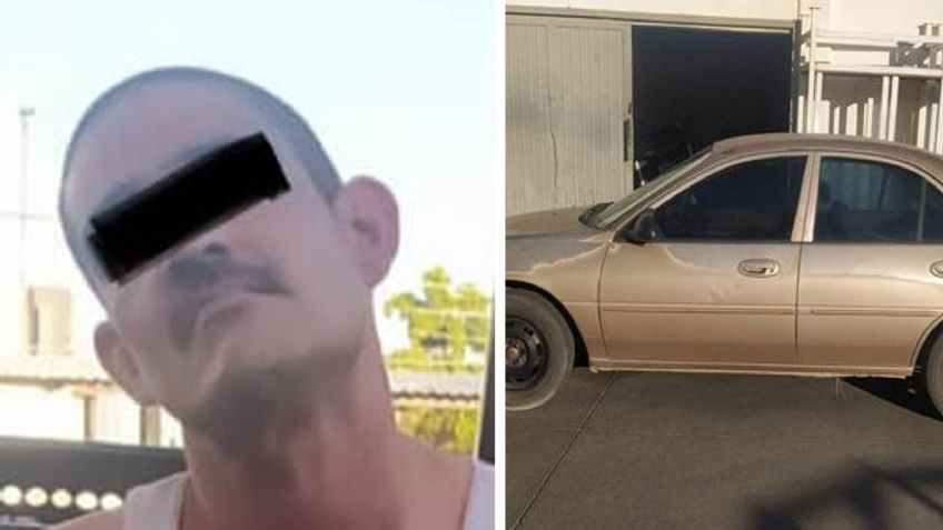 Tras persecución, arrestan a Carlos Julián 'N' por conducir vehículo robado en Hermosillo
