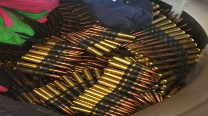 Tamaulipas: Descubren 500 cartuchos útiles en automóvil proveniente de Texas