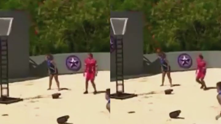 ¡Auch! Al aire en 'Exatlón', Mau Wow da pelotazo en la cara a Doris del Moral