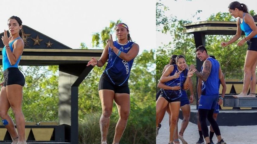 'Exatlón': Casandra Ascencio y Doris del Moral enloquecen con baile de victoria