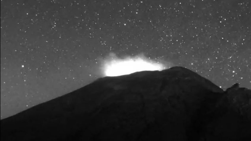 Popocatépetl cierra la semana con 61 exhalaciones y un sismo
