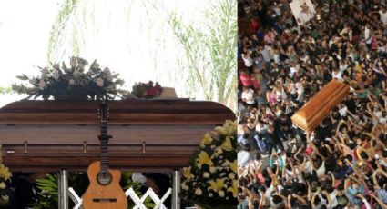 Desgarrador: Así fue el último adiós a Joan Sebastian en su rancho de Juliantla