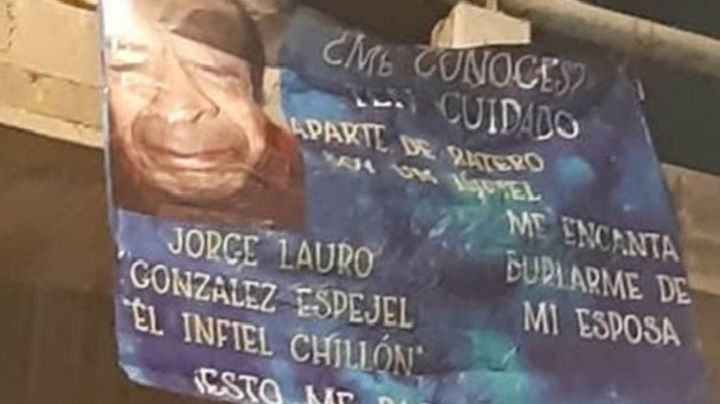 Hombre se convierte en la burla de todos al ser expuesto por su esposa cómo 'El Infiel chillón'