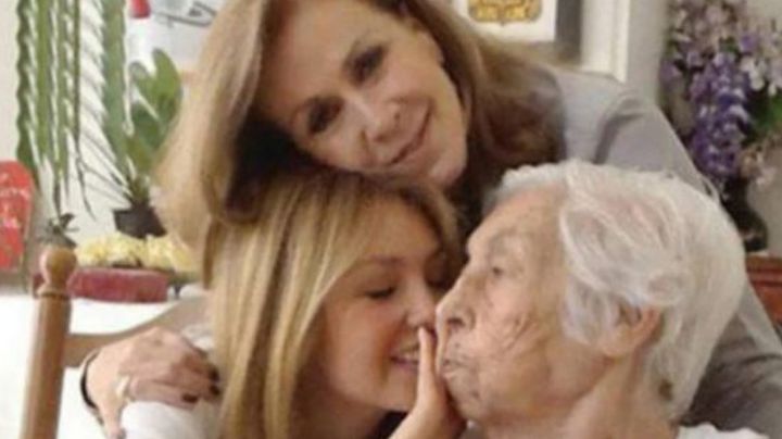 ¿Molesta? Abuela de Laura Zapata 'empeora'; la actriz envía mensaje a Thalía: "No hay dinero"