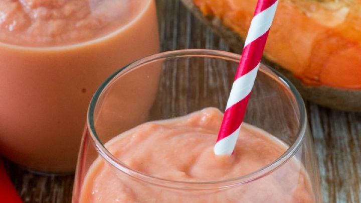 ¿Estás a dieta? Entonces este cremoso 'smothie' de mamey es para ti