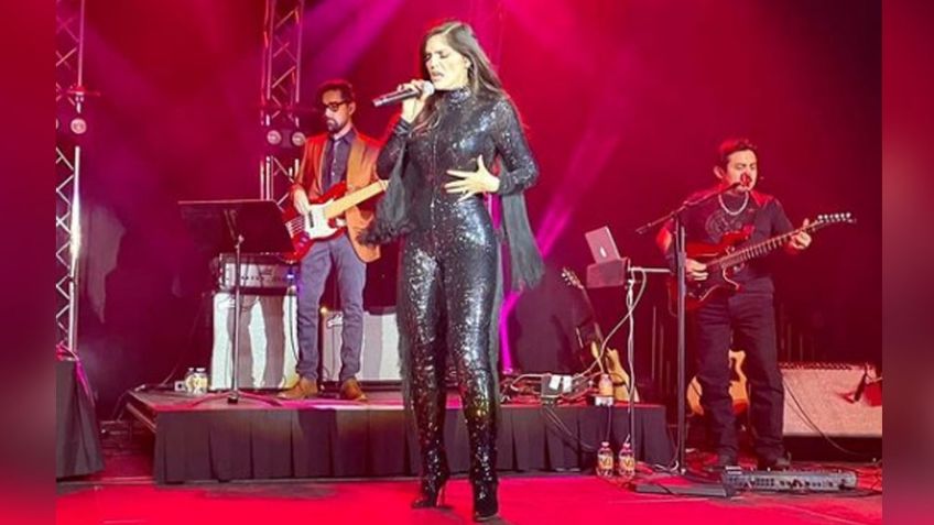 VIDEO: ¡En plena pandemia! Ana Bárbara ofrece concierto con público
