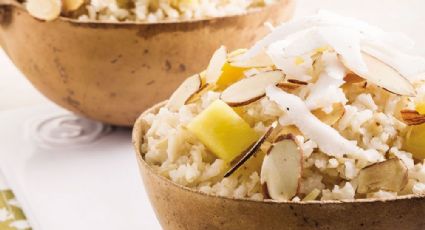 Reinventa todas tus comidas con ayuda de este extravagante y delicioso arroz de coco