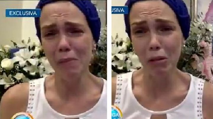 ¡Destrozada! Exconductora de TV Azteca relata muerte de su esposo entre lágrimas