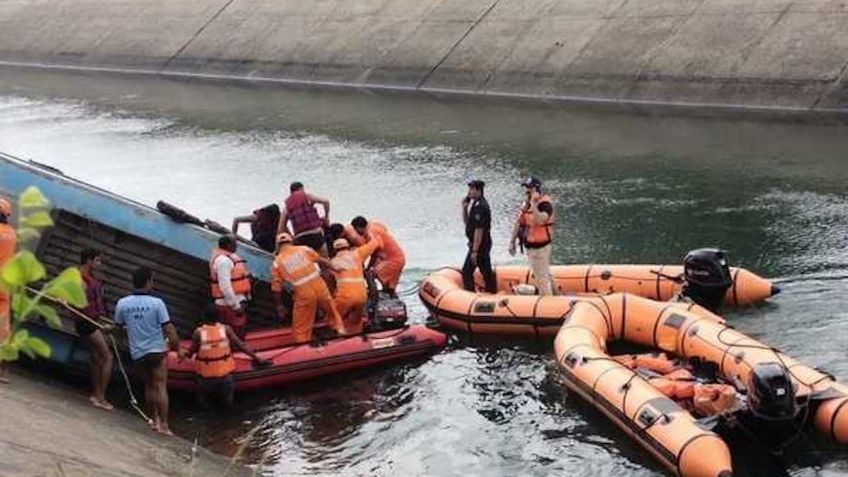Tragedia en la India: Accidente de autobús deja saldo de 39 muertos