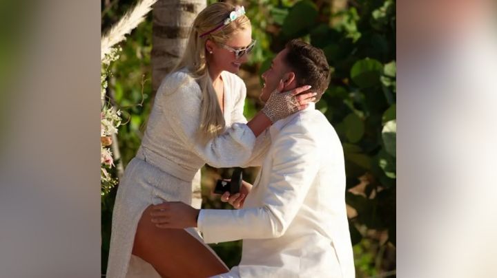 Paris Hilton y Carter Reum se comprometen en romántico escenario a 1 año de romance