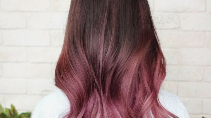¡Colorido y hermoso! Dale una increíble personalidad a tu cabello con un 'balayage' rosa