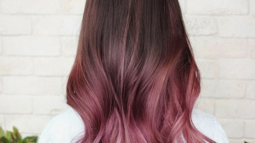 ¡Colorido y hermoso! Dale una increíble personalidad a tu cabello con un 'balayage' rosa