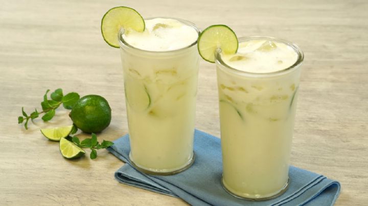 Refresca todas tus comidas con esta cremosa, deliciosa e innovadora limonada brasileña