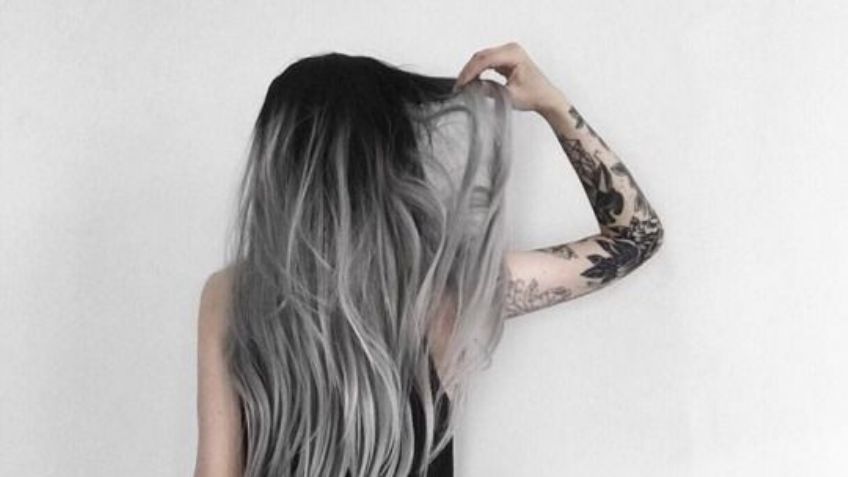 ¿Quieres un cambio de 'look'? El 'balayage' gris hará que tu cabello robe todas las miradas