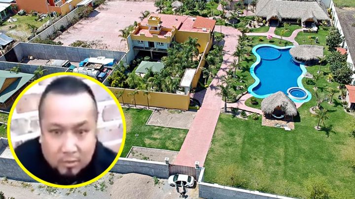 Piscinas, esculturas y jardines; Así era la mansión de 'El Marro', líder huachicolero