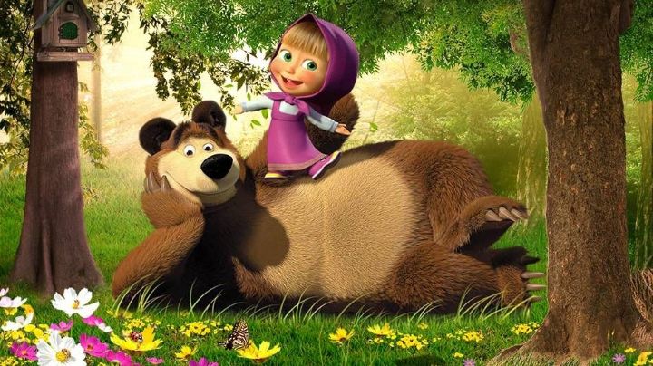 'Masha y el Oso' se coloca entre los programas más demandados durante el confinamiento