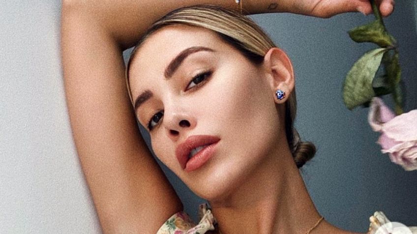 Michelle Salas, hija de Luis Miguel, presume su toda su belleza con coqueto 'outfit' gris