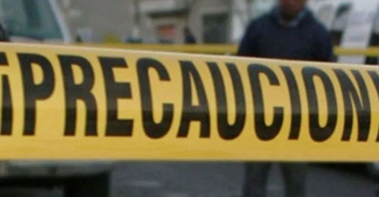 Acordonan el lugar de los hechos