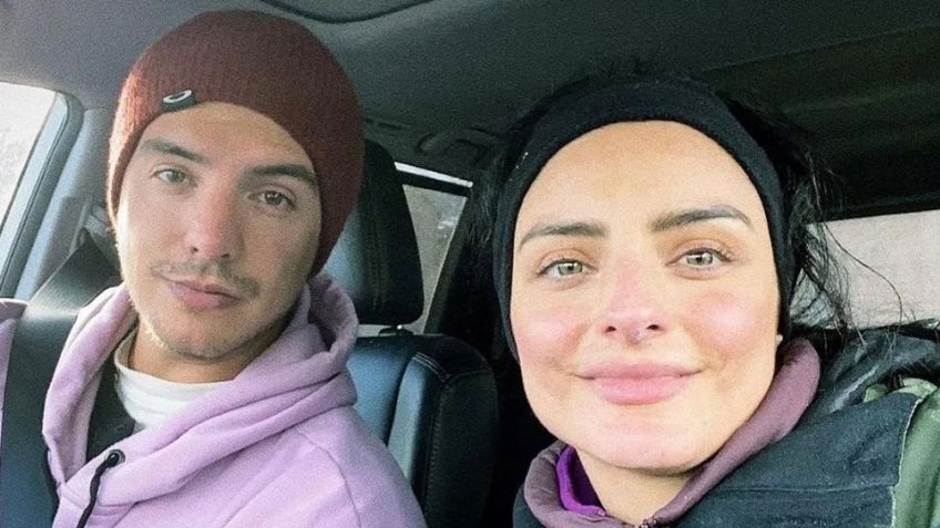 "No te desnudes": Vadhir Derbez exhibe a Aislinn Derbez por quitarse la ropa en medio de la nieve