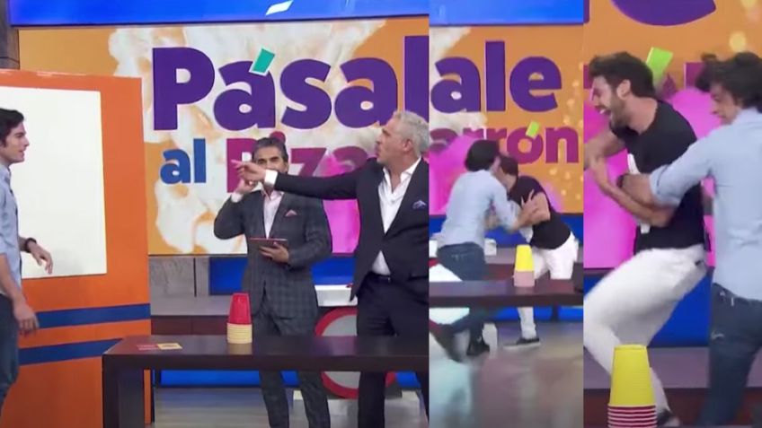 ¡Pleito en 'Hoy'! Actor de Televisa empuja a Lambda García y ataca a Arath de la Torre