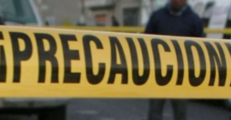 Acordonan el sitio del crimen