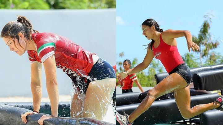 "La mejor de 'Exatlón': Carmelita vence a Mati Álvarez y así lo celebra
