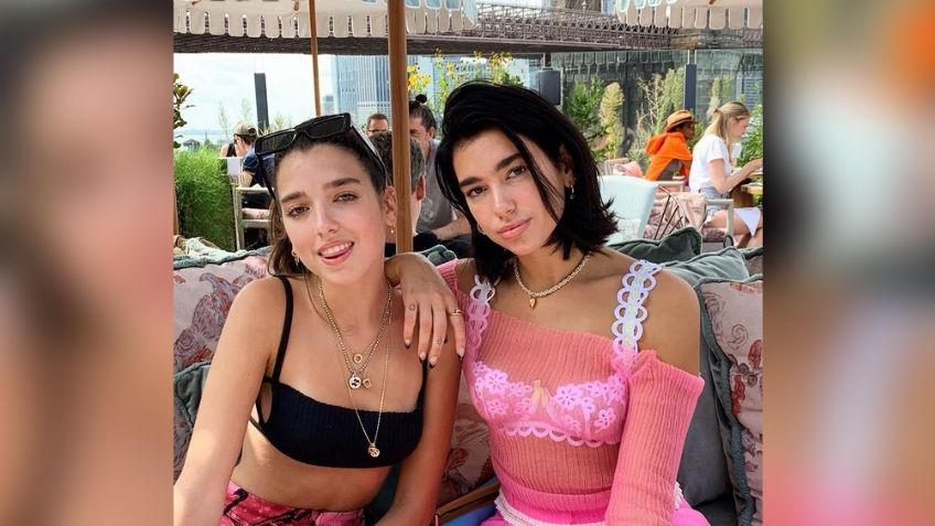 ¡A un lado Dua Lipa! Hermana de la cantante le hace la competencia con este VIDEO