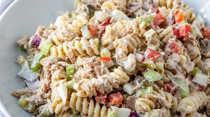 ¡Delicioso y económico! Disfruta de una maravillosa pasta con atún ideal para Semana Santa