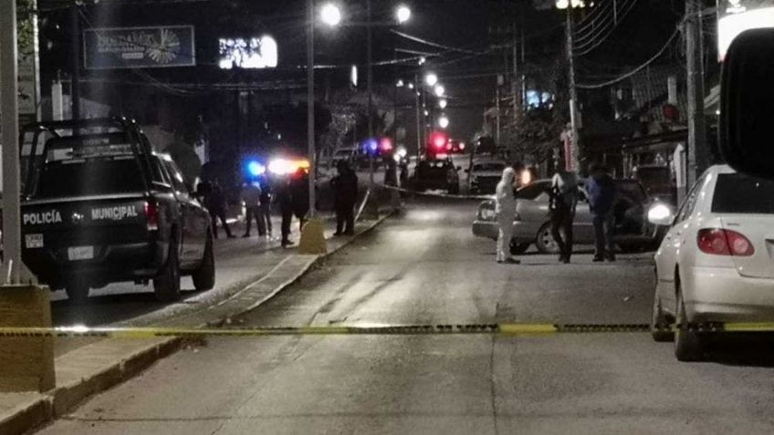 Mueren 5 en lluvia de balas por enfrentamiento entre policías y maleantes