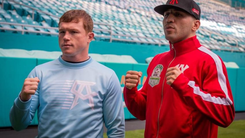 'Canelo': Esto cuestan los llamativos tenis Dolce & Gabbana que lució el boxeador