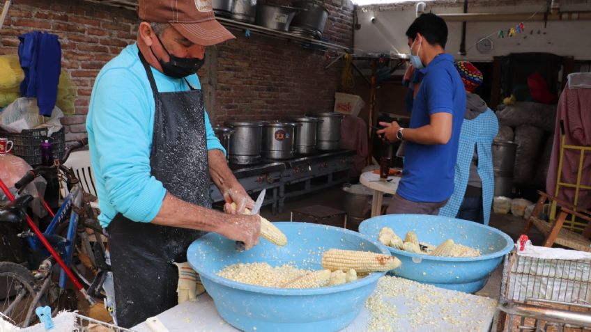 FOTOS: Una historia de éxito: pandemia no detiene a Maribel y sigue su venta de tamales