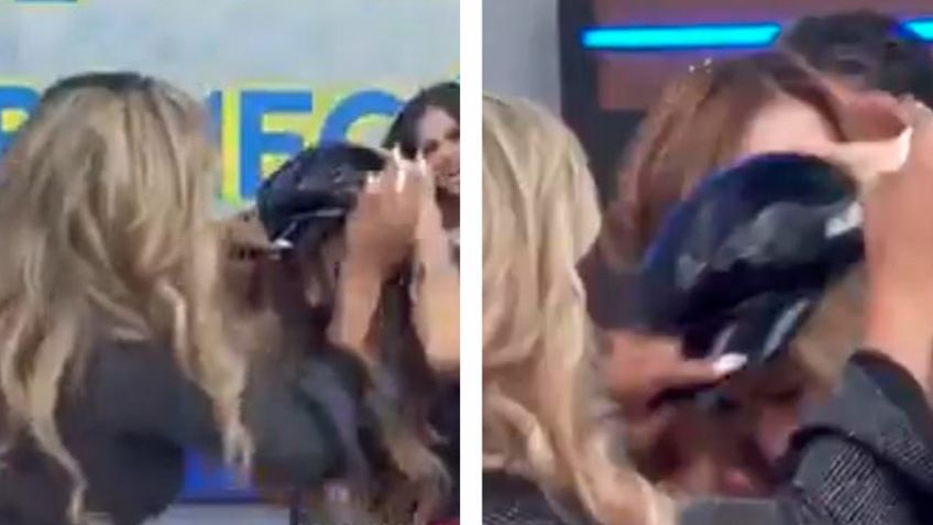 VIDEO: Captan pelea de famosas actrices de Televisa en pleno foro de 'Hoy'