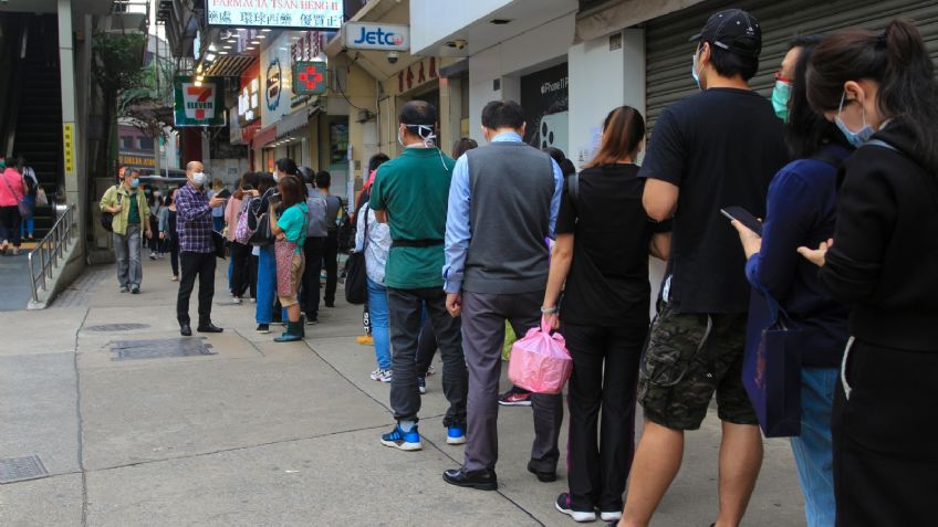 ¡Precaución! Reportan inmensas filas para tramitar la credencial de elector en INE