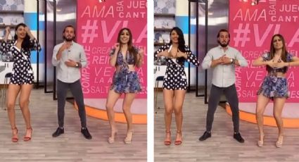 Kristal Silvia y Cynthia Rodríguez causan furor al bailar en 'VLA' junto a Keno Martell