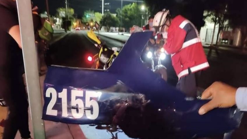 ¡Indignante! Policías en estado de ebriedad atropellan a repartidores de Didi en Oaxaca