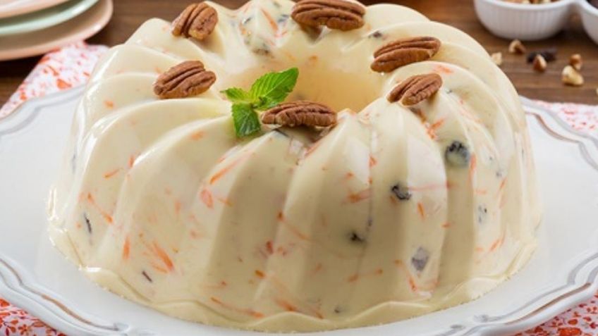 ¡Deliciosa! Esta gelatina de zanahoria se convertirá en tu postre preferido
