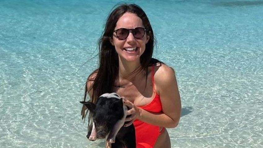 ¡Belleza y playa! Camila Sodi deja boquiabiertos al lucir su espectacular figura en el mar