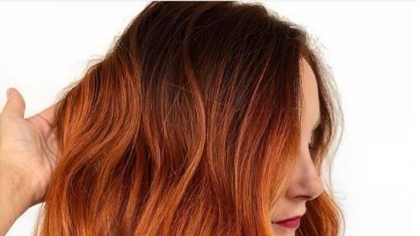 ¡Cabello de fuego! Estas ideas te ayudarán a llevar el balayage naranja de forma impactante