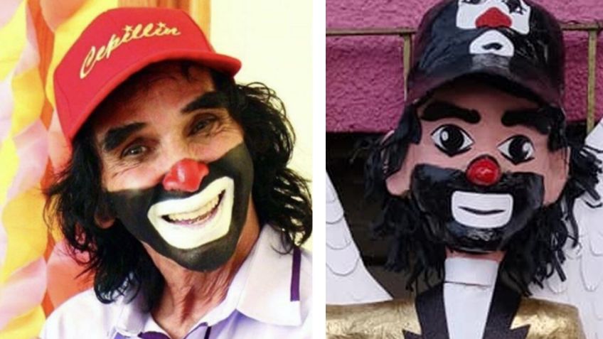 Con todo y alas de ángel, crean piñata de Cepillín y se viraliza en redes sociales