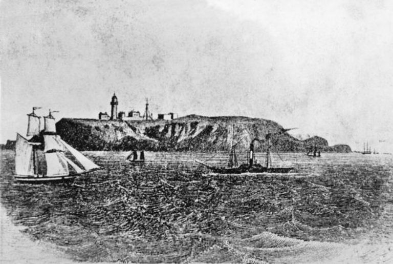 Flat Holm era un hospital para pacientes con cólera