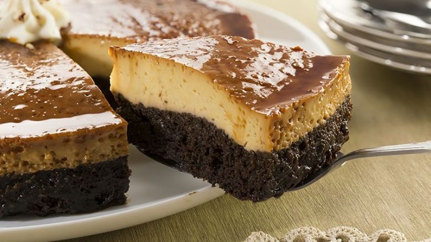 Endulza todas tus tardes con el delicioso sabor de este chocoflan de café
