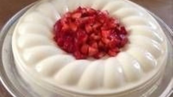 ¡Más deliciosa imposible! Disfruta con tu familia de esta gelatina con leche condensada