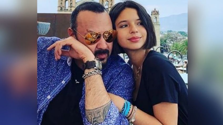 FOTO inédita de Pepe Aguilar con Ángela Aguilar revelaría que ella es la consentida