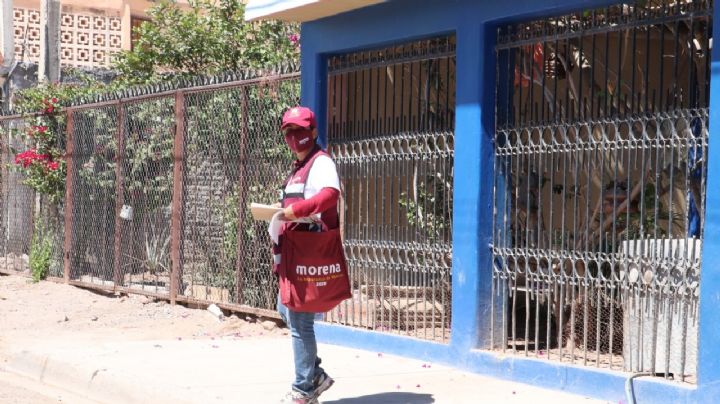 Cajeme: Servidores de la Nación causan polémica al “encuestar”; actores políticos acusan ventaja de Morena