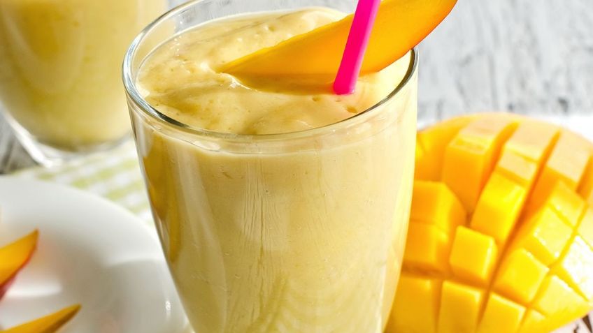 Despídete del calor de Semana Santa con esta cremosa agua de mango
