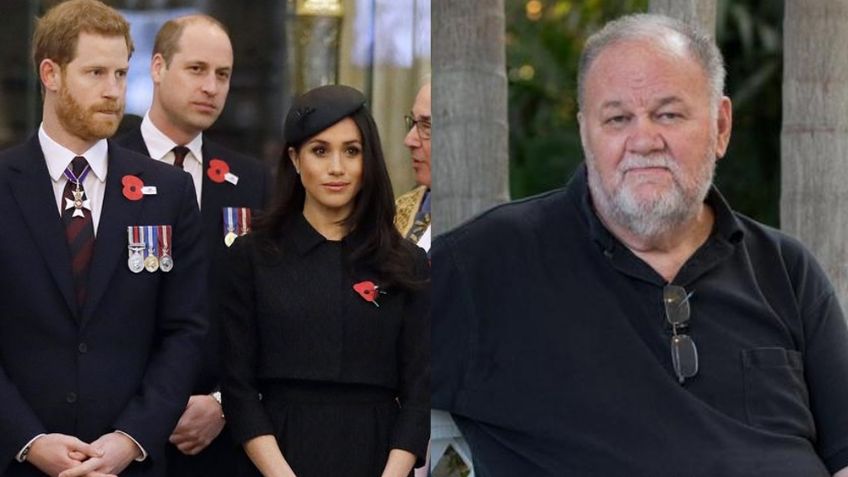 Golpe a la realeza: Padre de Meghan Markle culpa a Harry y William de sus pensamientos suicidas