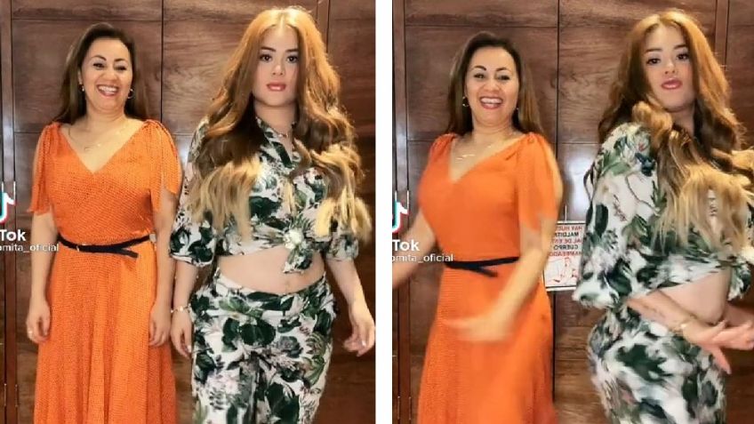 'Gomita' se luce en coqueto baile con su mamá y todo TikTok la destroza: "La doña está mejor"
